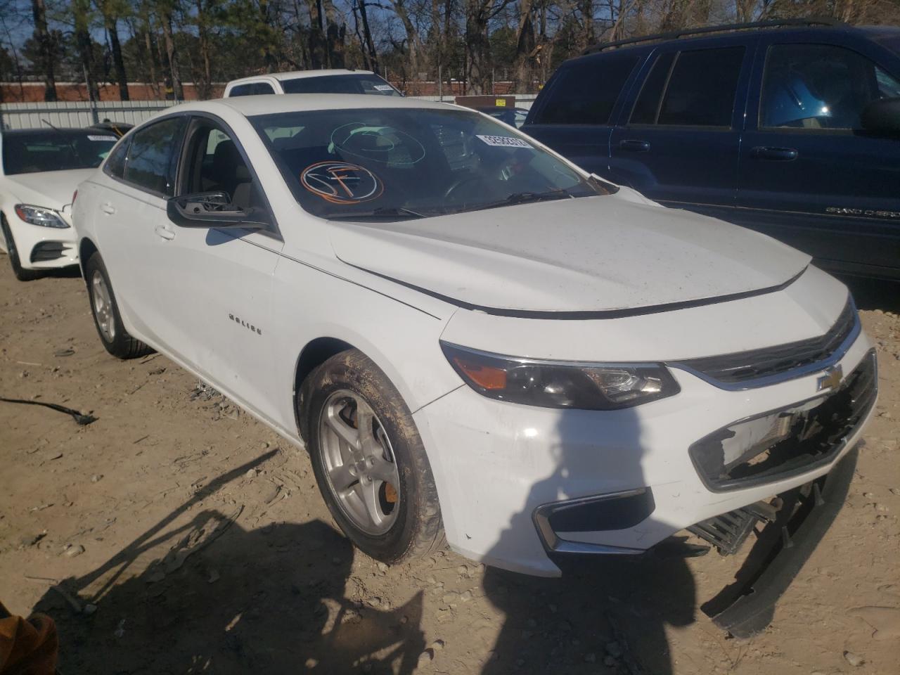 CHEVROLET MALIBU LS 2016 with VIN 1G1ZB5ST2GF301844 - Photo from auction