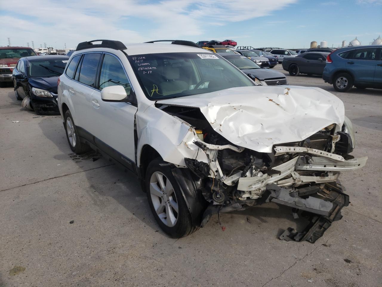 SUBARU OUTBACK 2. 2013 with VIN 4S4BRCBCXD3212797 - Photo from auction
