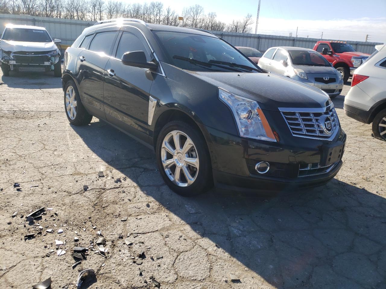 CADILLAC SRX PREMIU 2014 with VIN 3GYFNGE38ES598484 - Photo from auction