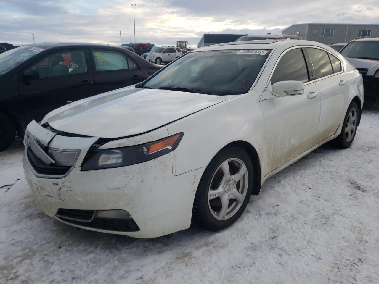 Photo 2 from auction – 2013 ACURA TL ADVANCE with VIN 19UUA9F70DA800984