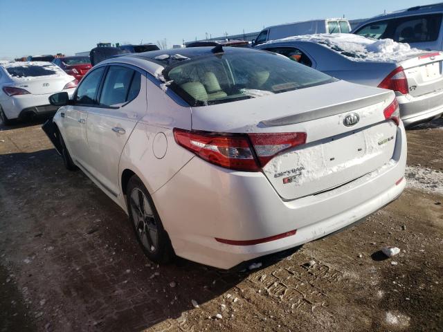 Photo 3 from auction – 2013 KIA OPTIMA HYB with VIN KNAGM4ADXD5061230