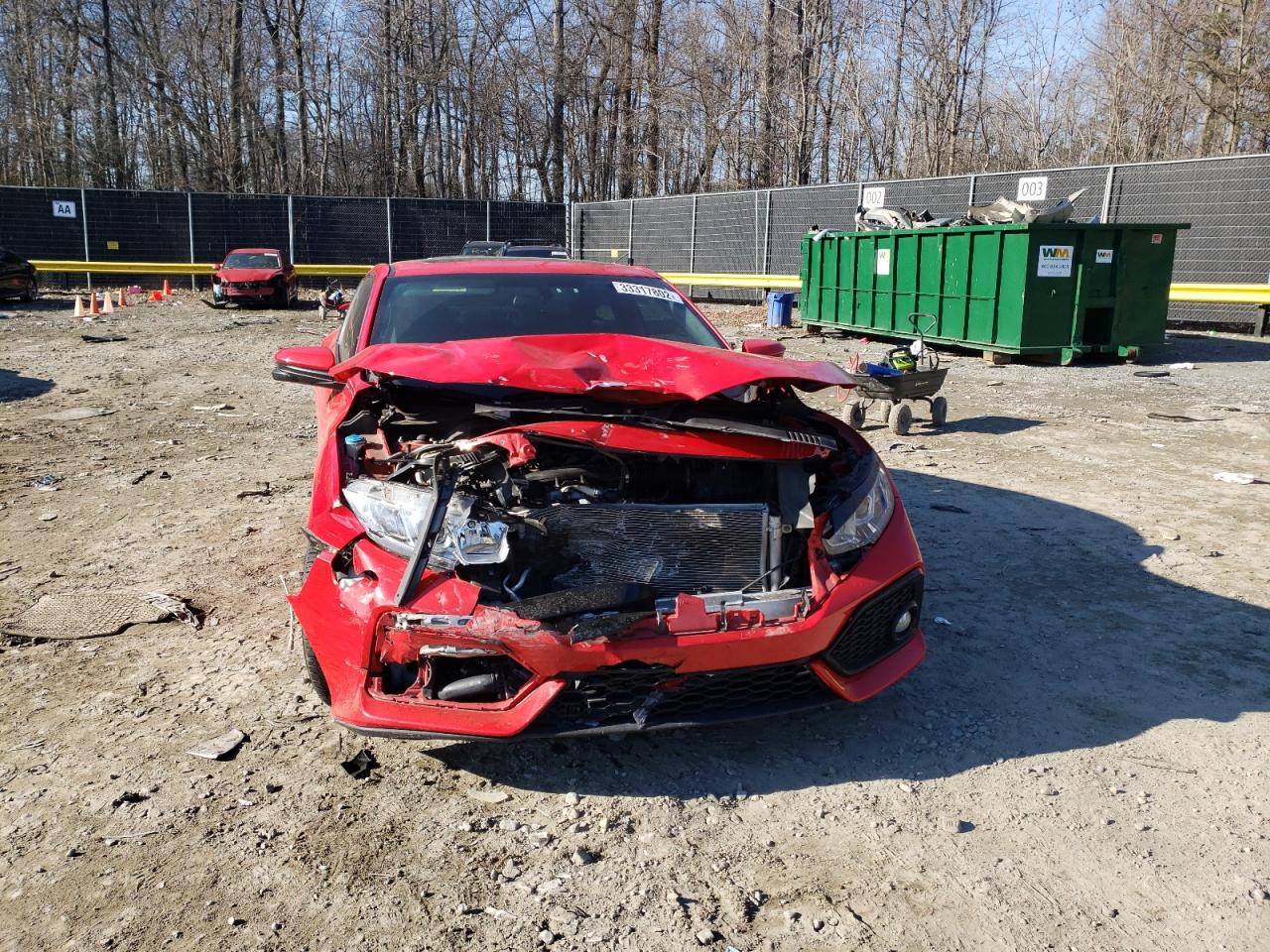 Photo 9 from auction – 2018 HONDA CIVIC SI with VIN 2HGFC3A51JH754729