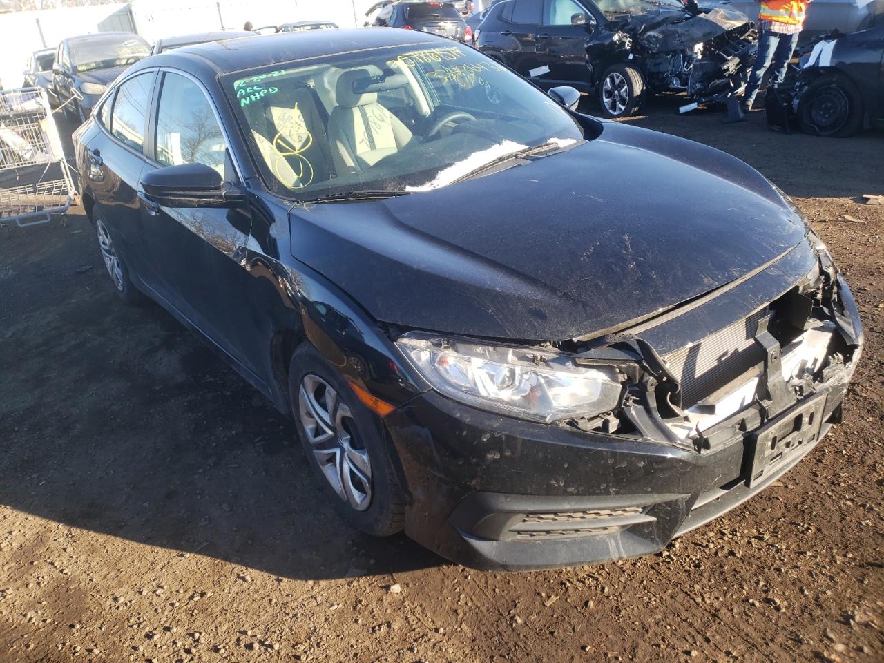 HONDA CIVIC LX 2017 with VIN 19XFC2F54HE224875 - Photo from auction