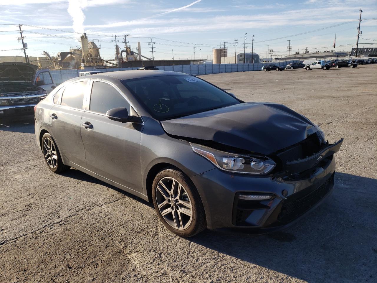 KIA FORTE EX 2019 with VIN 3KPF54AD2KE036190 - Photo from auction