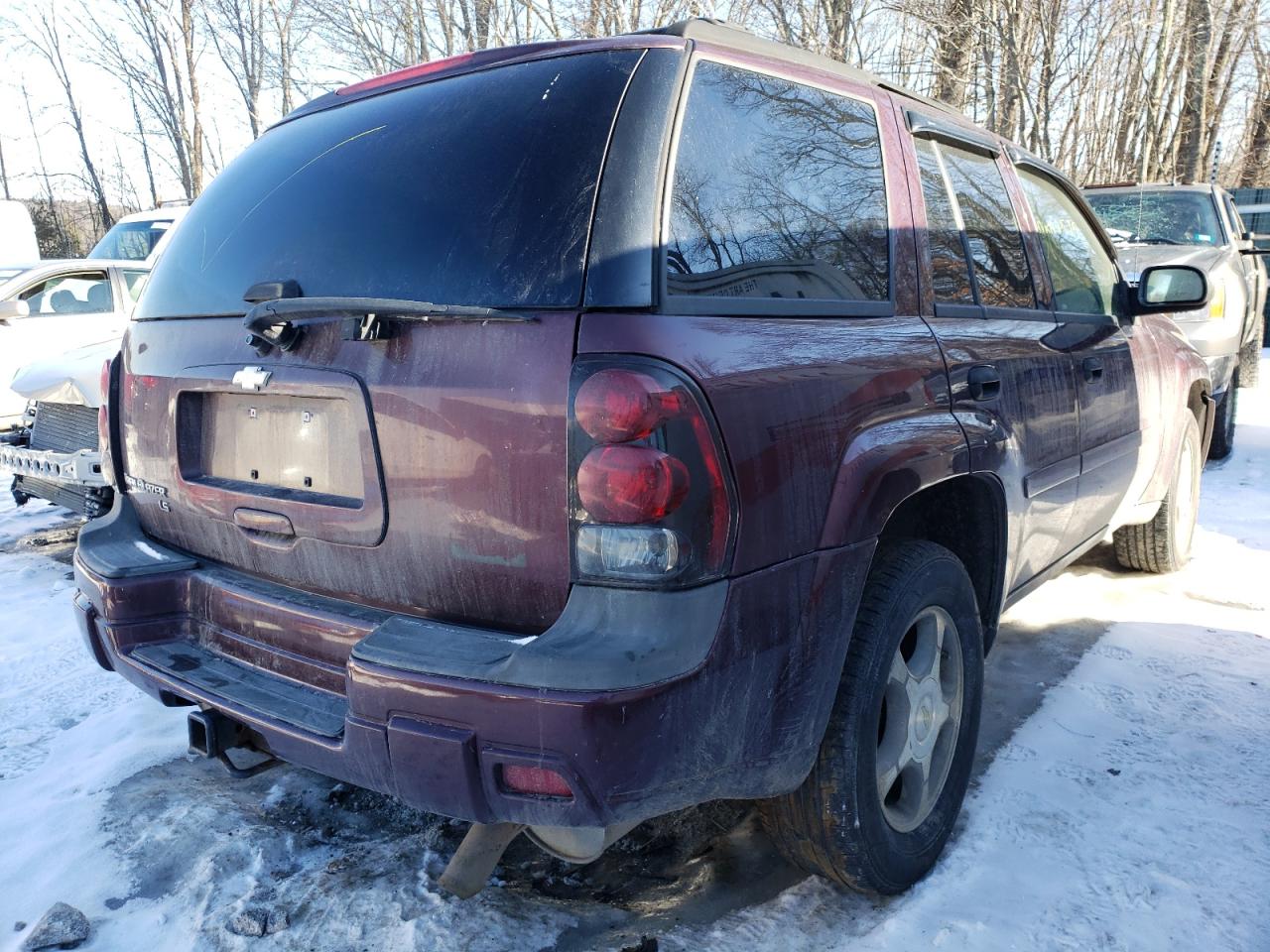 Photo 4 from auction – 2007 CHEVROLET TRAILBLAZE with VIN 1GNDT13S872108416