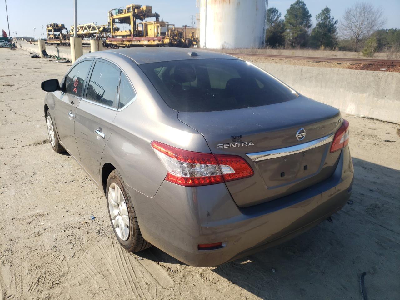 Photo 3 from auction – 2015 NISSAN SENTRA S with VIN 3N1AB7AP4FL646692