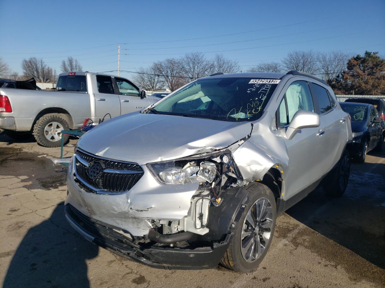 Photo 2 from auction – 2021 BUICK ENCORE PRE with VIN KL4CJASB7MB322055