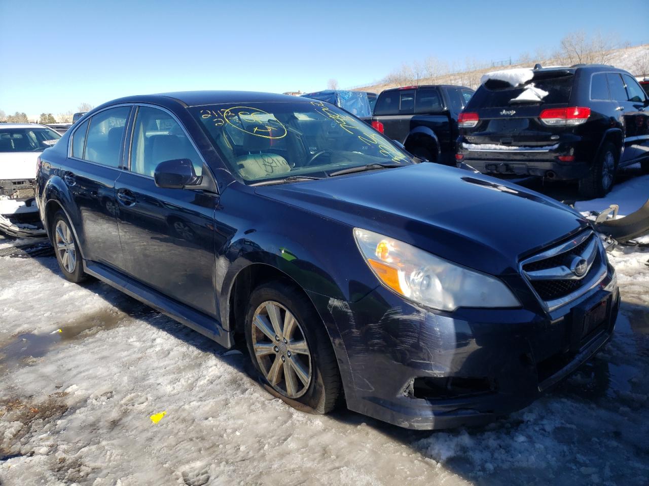SUBARU LEGACY 2.5 2012 with VIN 4S3BMBC64C3023308 - Photo from auction