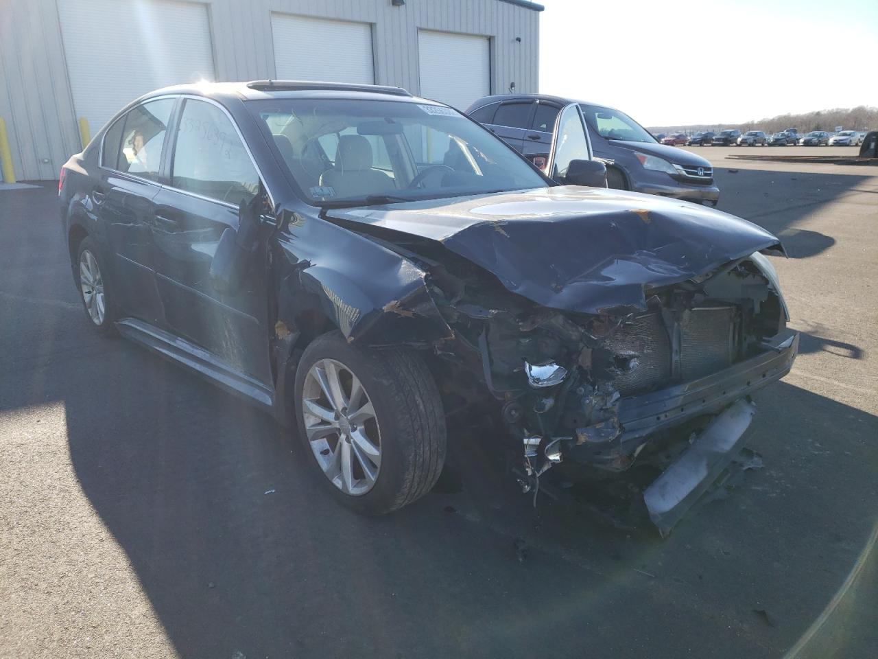 SUBARU LEGACY 2.5 2013 with VIN 4S3BMBG61D3027750 - Photo from auction