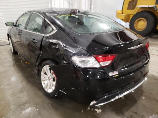 Photo 3 from auction – 2015 CHRYSLER 200 LIMITE with VIN 1C3CCCABXFN714417