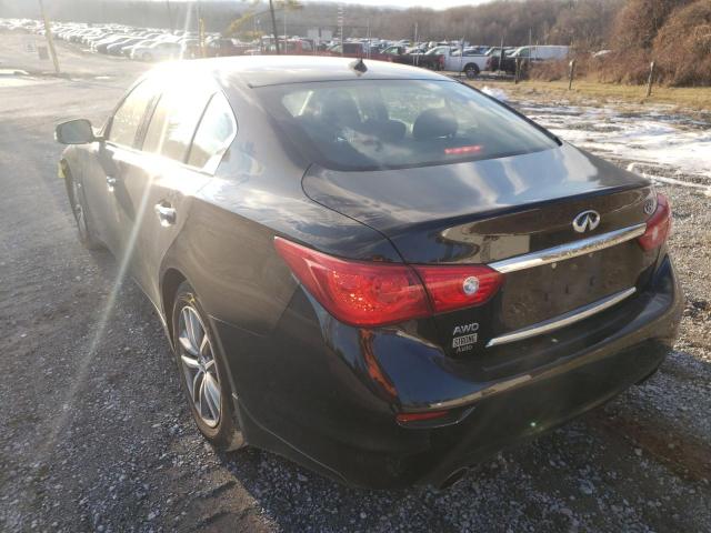 Photo 3 from auction – 2014 INFINITI Q50 BASE with VIN JN1BV7AR2EM705837