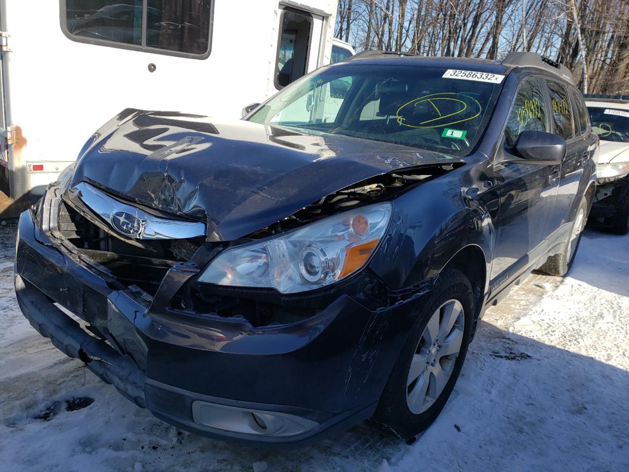 Photo 2 from auction – 2010 SUBARU OUTBACK 2. with VIN 4S4BRBGCXA3310419
