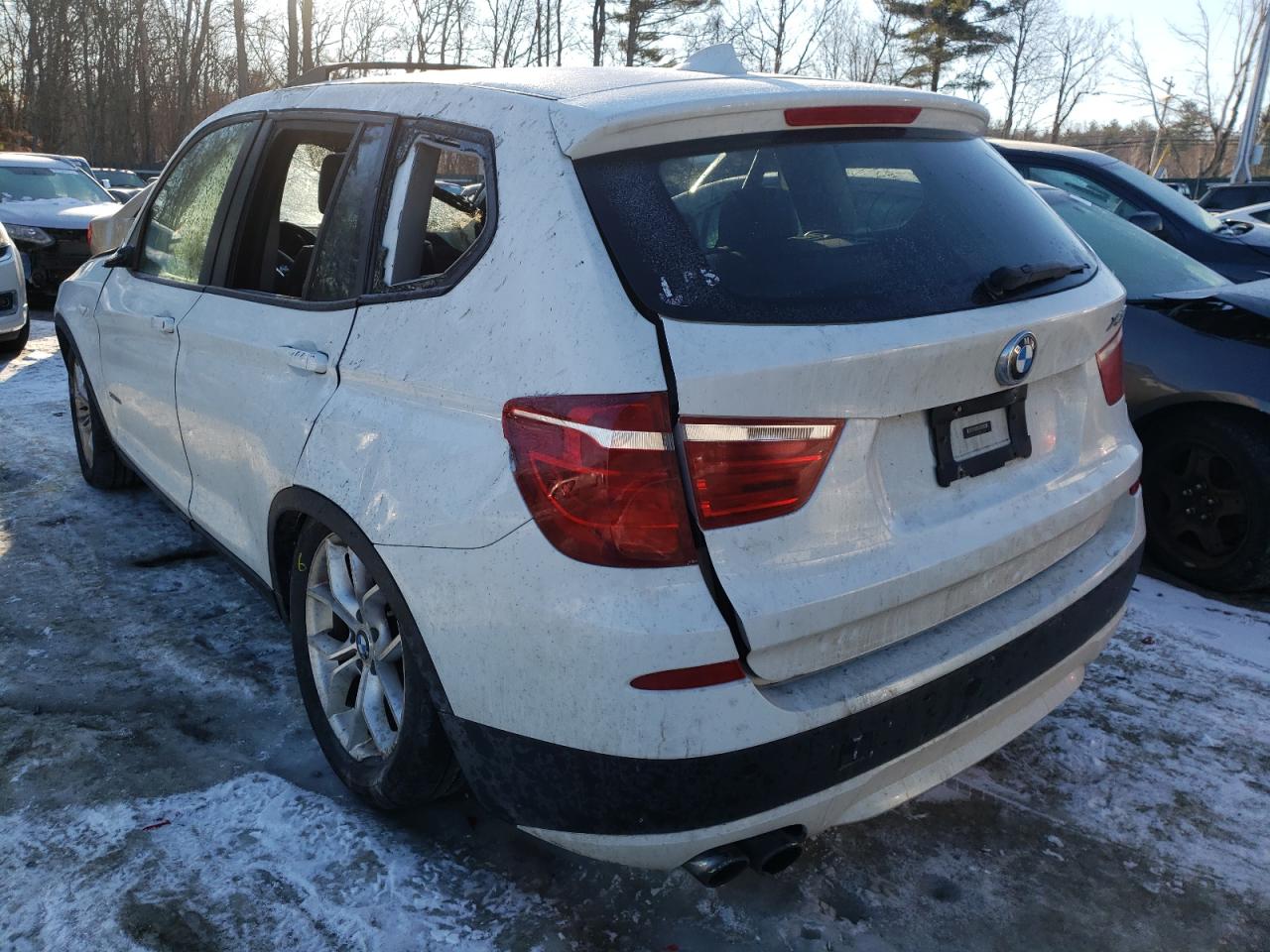 Photo 3 from auction – 2014 BMW X3 XDRIVE3 with VIN 5UXWX7C5XE0E81146