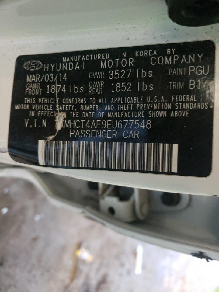 Photo 10 from auction – 2014 HYUNDAI ACCENT GLS with VIN KMHCT4AE9EU677548
