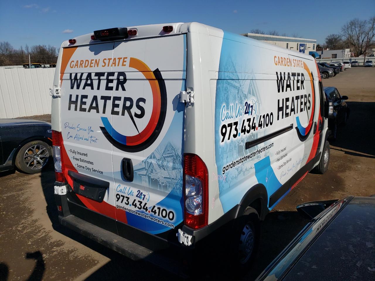 Photo 4 from auction – 2021 RAM PROMASTER with VIN 3C6LRVDG7ME529747