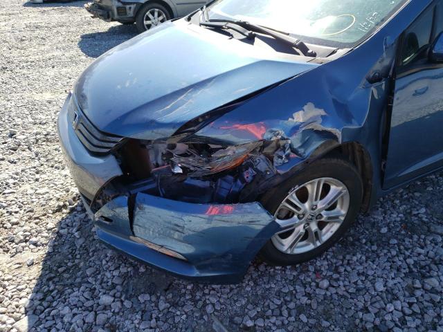 Photo 9 from auction – 2010 HONDA INSIGHT EX with VIN JHMZE2H79AS006499