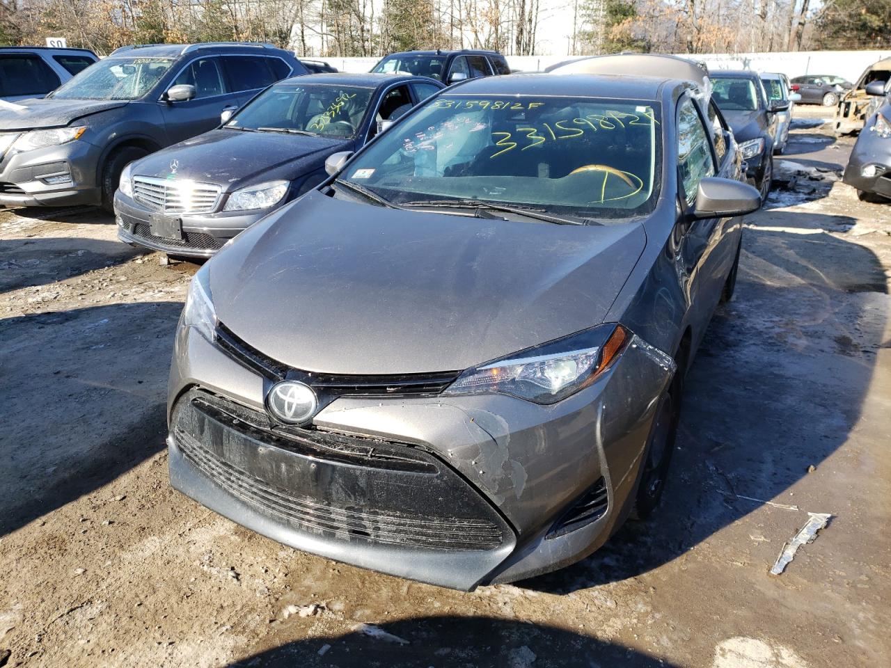 Photo 2 from auction – 2017 TOYOTA COROLLA L with VIN 2T1BURHE2HC925642