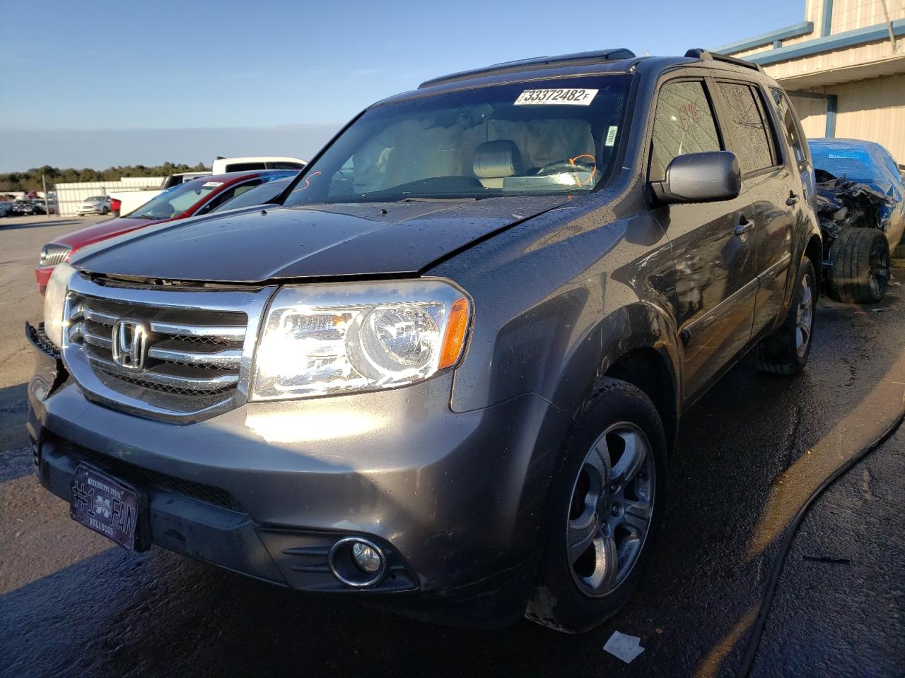 Photo 2 from auction – 2013 HONDA PILOT EXL with VIN 5FNYF3H5XDB038748