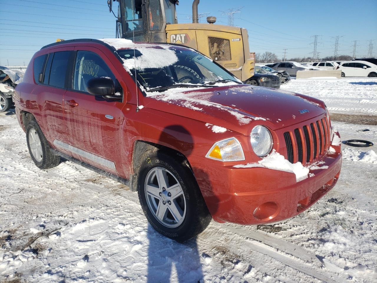 JEEP COMPASS SP 2010 with VIN 1J4NF1FB9AD619963 - Photo from auction