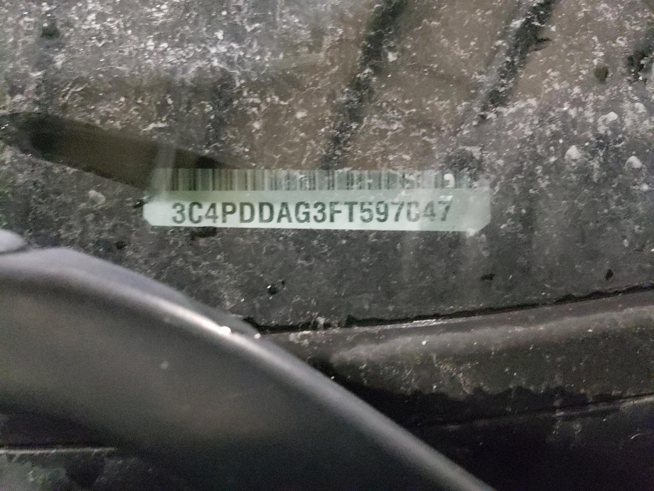 Photo 10 from auction – 2015 DODGE JOURNEY SE with VIN 3C4PDDAG3FT597047