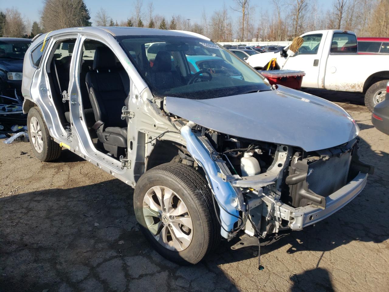 HONDA CR-V EXL 2014 with VIN 2HKRM4H78EH645669 - Photo from auction