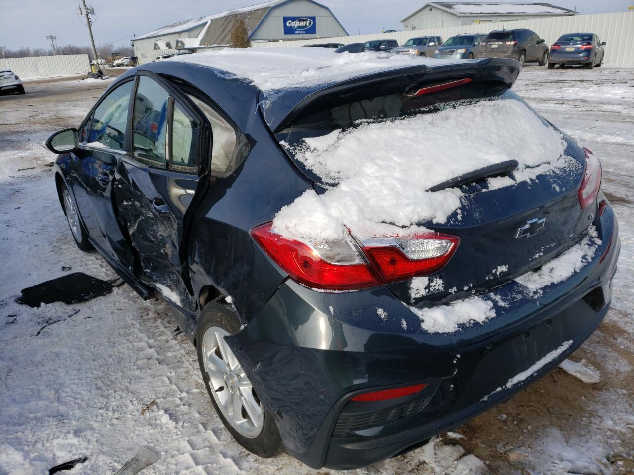 Photo 3 from auction – 2018 CHEVROLET CRUZE LT with VIN 3G1BE6SM1JS613633