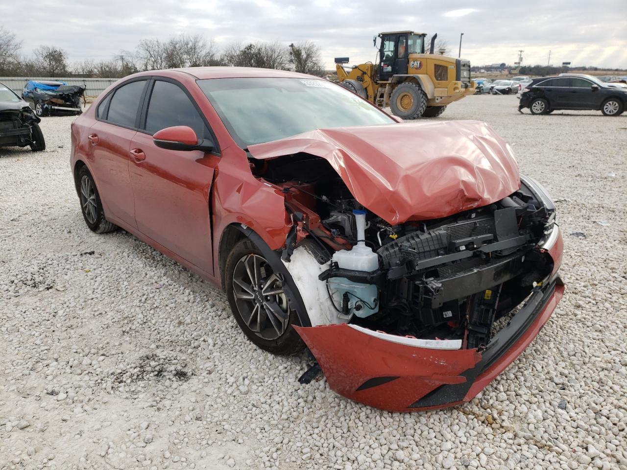 KIA FORTE FE 2022 with VIN 3KPF24AD3NE416362 - Photo from auction