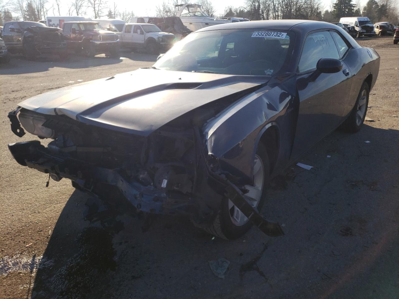 Photo 2 from auction – 2014 DODGE CHALLENGER with VIN 2C3CDYAG9EH266751