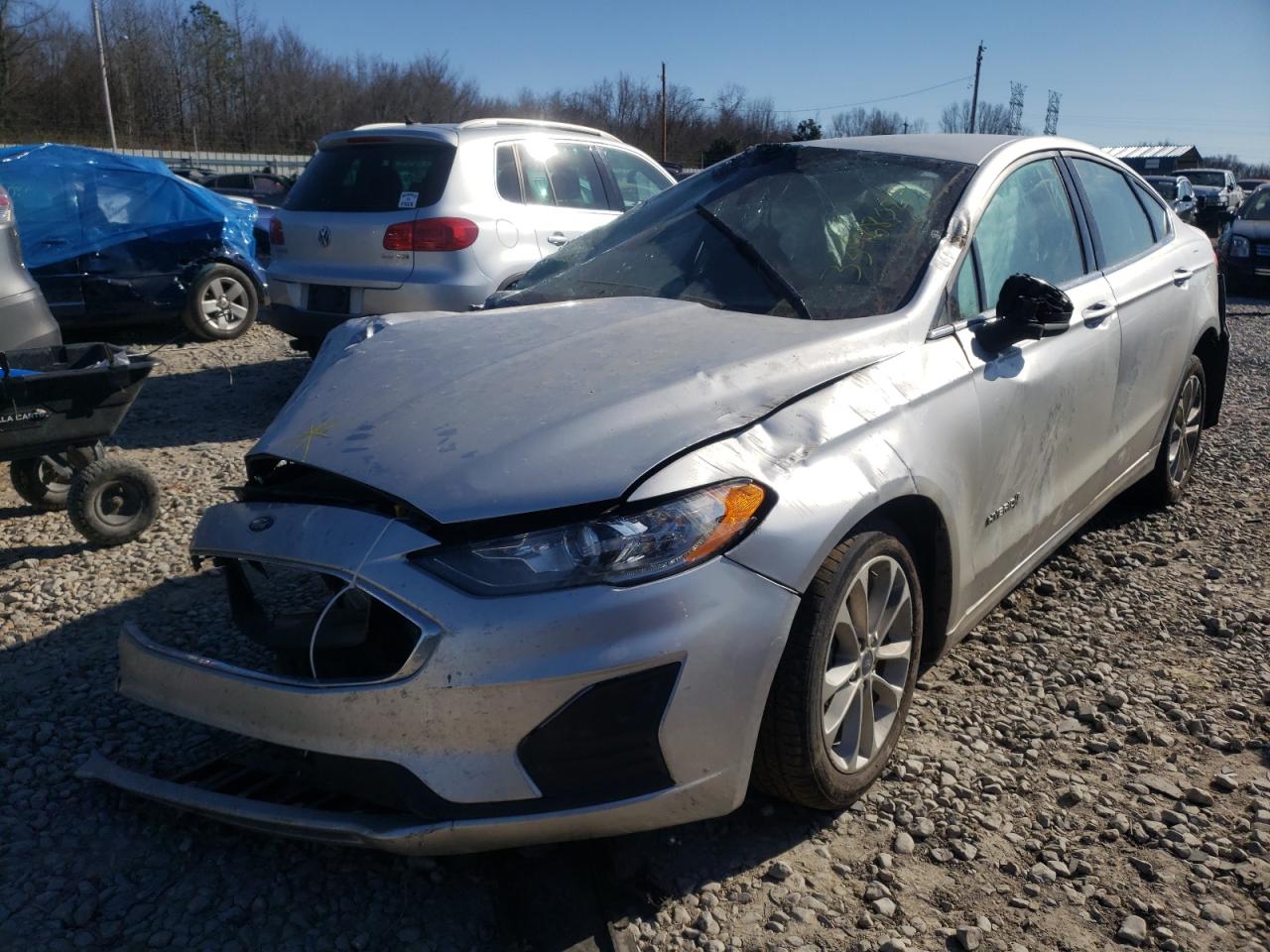 Photo 2 from auction – 2019 FORD FUSION SE with VIN 3FA6P0LU6KR225746