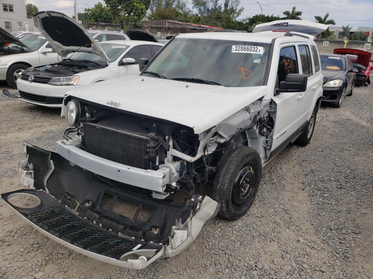 Photo 2 from auction – 2017 JEEP PATRIOT SP with VIN 1C4NJPBA3HD116525