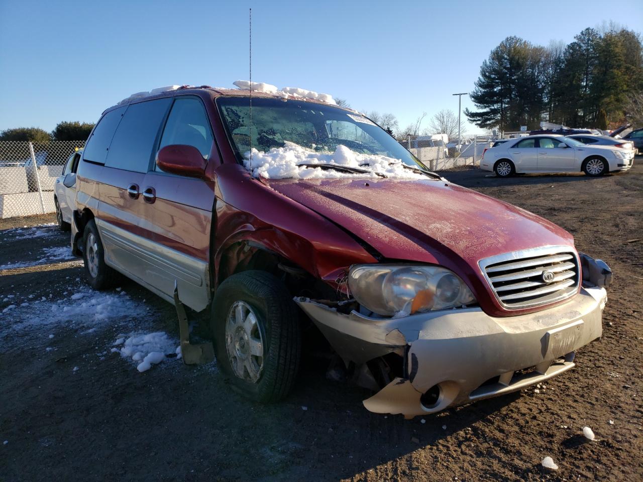 Photo 1 from auction – 2003 KIA SEDONA EX with VIN KNDUP131636489125