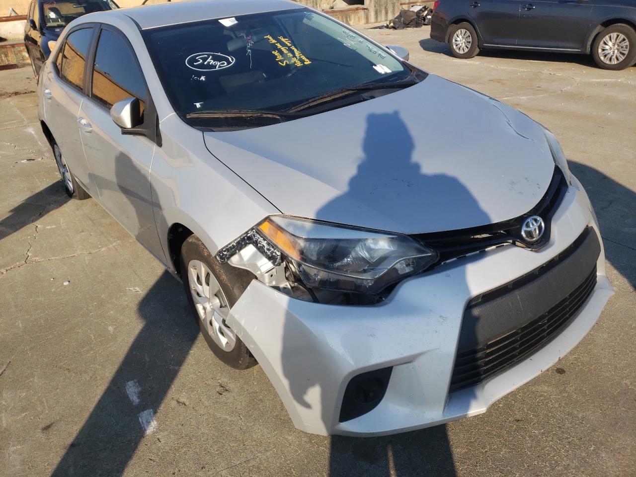 TOYOTA COROLLA L 2016 with VIN 2T1BURHE4GC692281 - Photo from auction