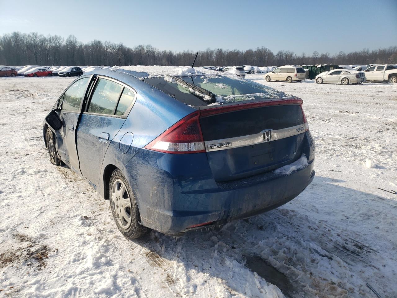 Photo 3 from auction – 2013 HONDA INSIGHT with VIN JHMZE2H33DS004197