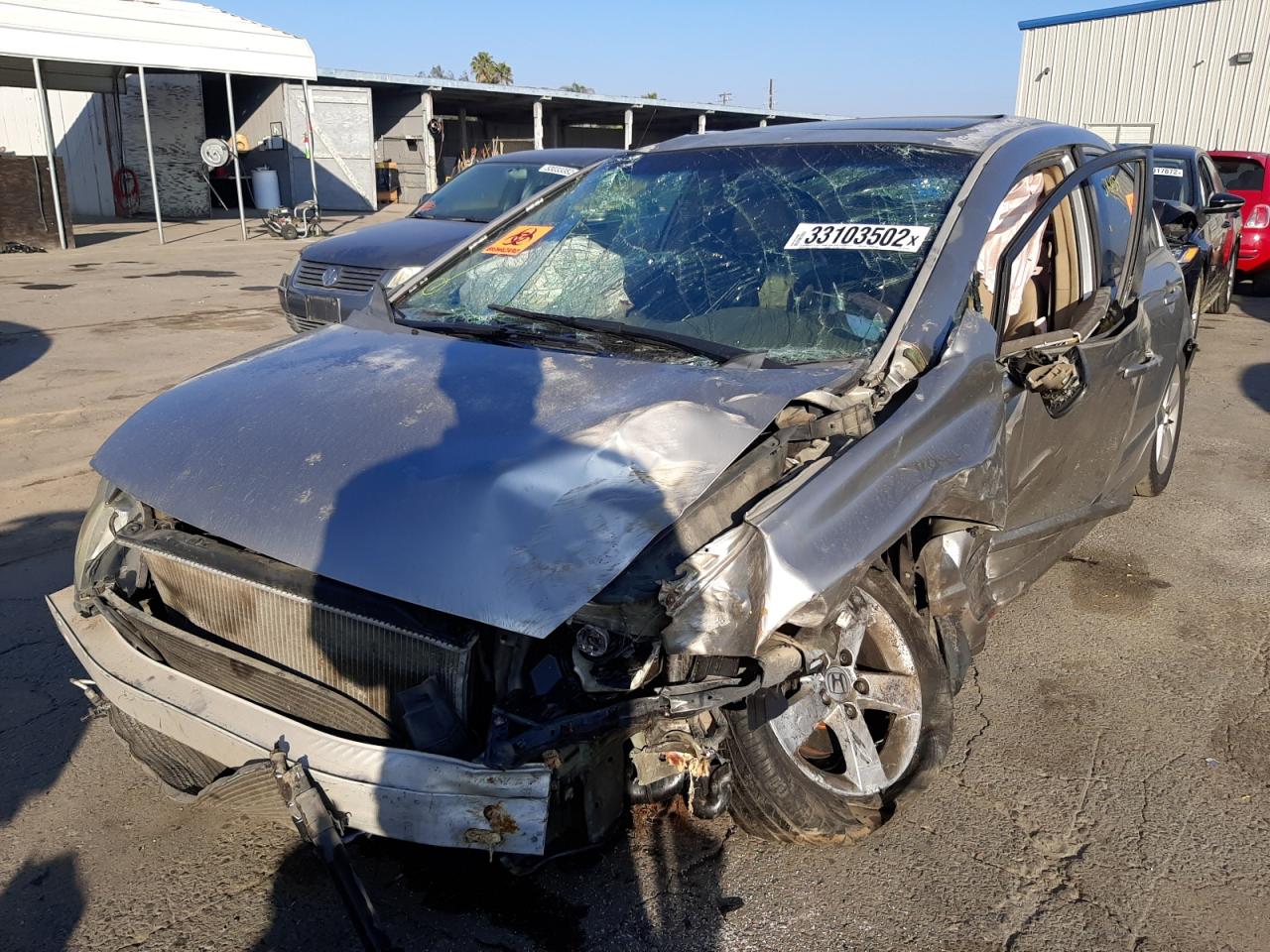 Photo 2 from auction – 2006 HONDA CIVIC EX with VIN JHMFA16816S013135