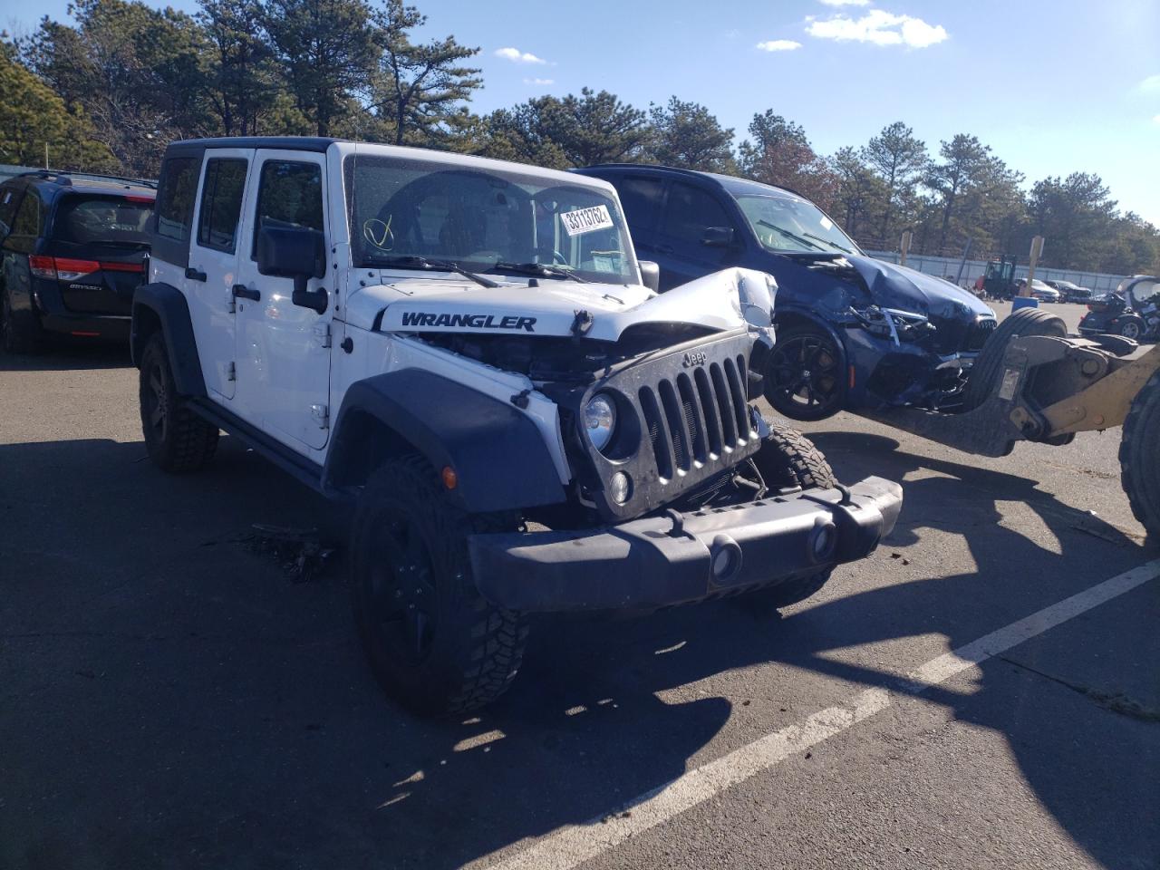 JEEP WRANGLER U 2016 with VIN 1C4BJWDG3GL130895 - Photo from auction