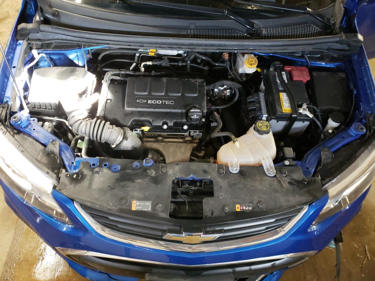 Photo 7 from auction – 2020 CHEVROLET SONIC LT with VIN 1G1JD5SB1L4101333