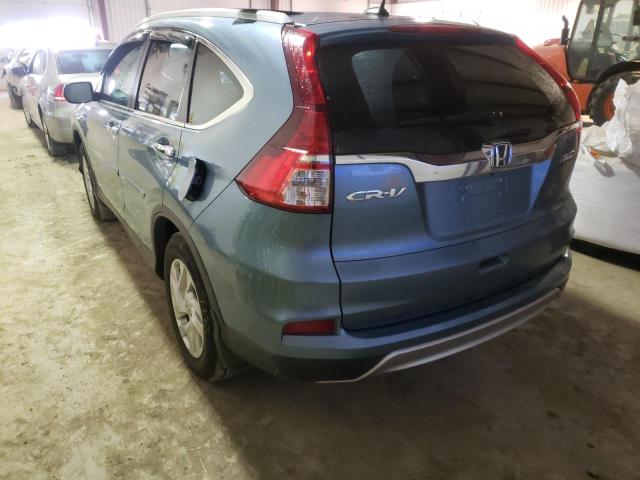 Photo 3 from auction – 2015 HONDA CR-V EXL with VIN 2HKRM4H74FH601153