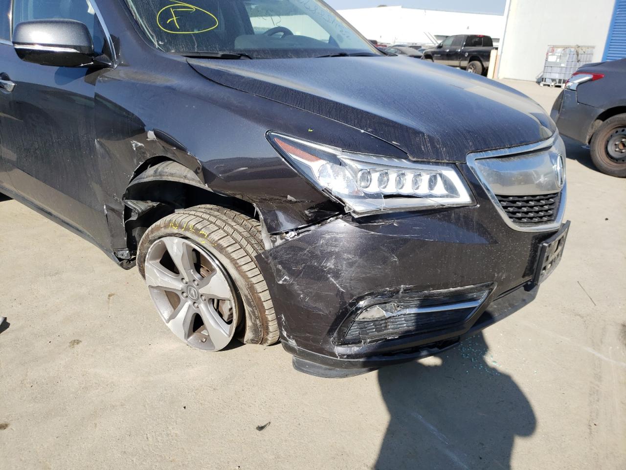 Photo 9 from auction – 2014 ACURA MDX with VIN 5FRYD4H20EB044267