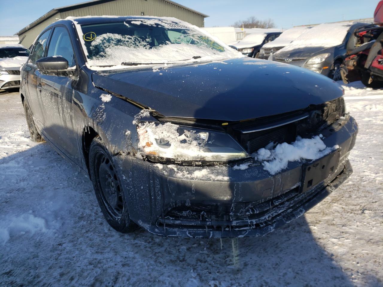 VOLKSWAGEN JETTA S 2017 with VIN 3VW2B7AJ6HM398050 - Photo from auction