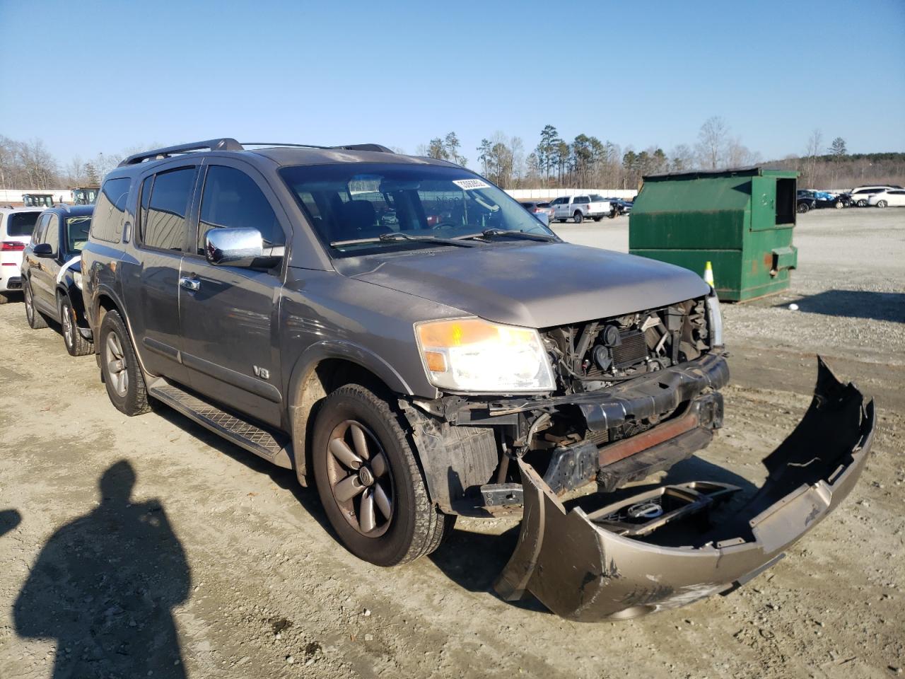 Photo 1 from auction – 2008 NISSAN ARMADA SE with VIN 5N1BA08D08N605451