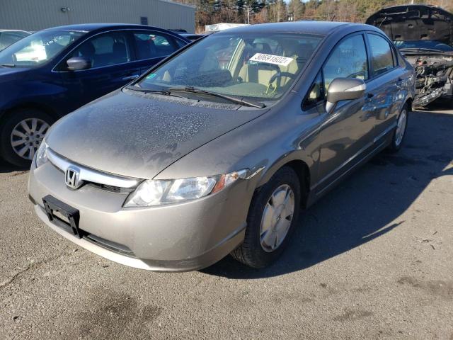 Photo 2 from auction – 2008 HONDA CIVIC HYBR with VIN JHMFA36218S015087