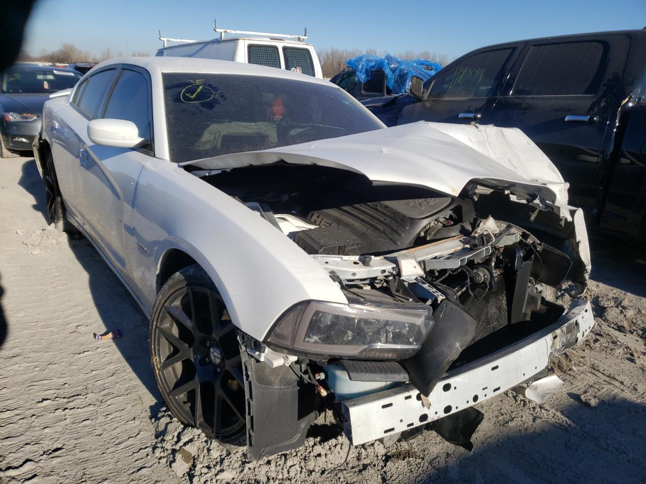 DODGE CHARGER R/ 2014 with VIN 2C3CDXCTXEH248098 - Photo from auction
