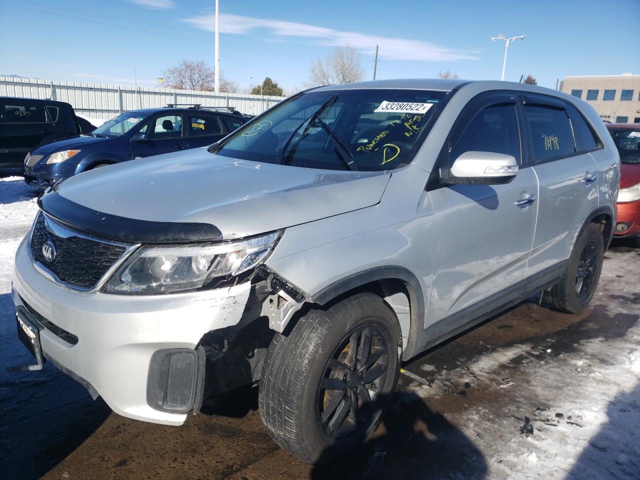 Photo 2 from auction – 2014 KIA SORENTO with VIN 5XYKT3A6XEG428101