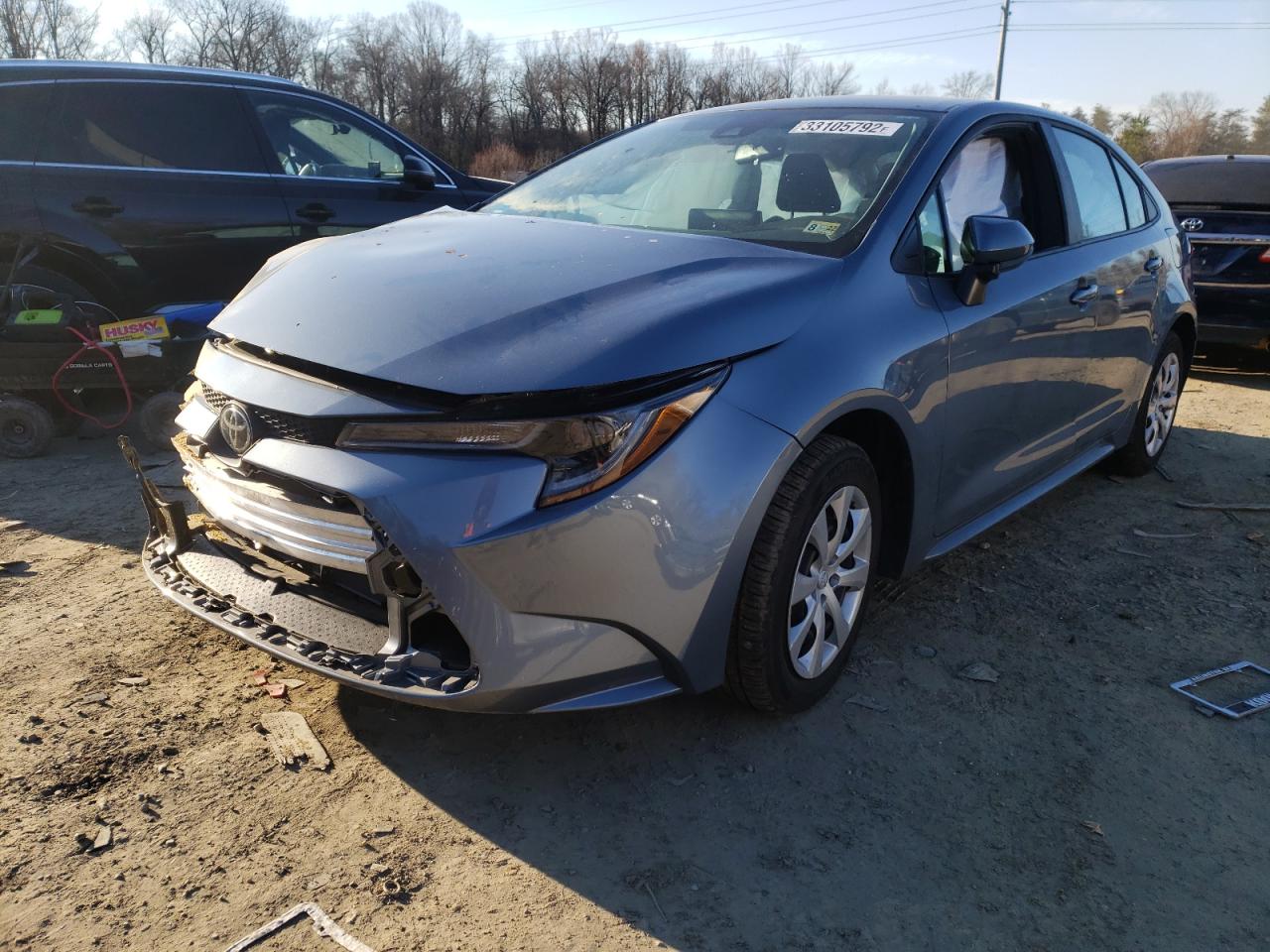 Photo 2 from auction – 2021 TOYOTA COROLLA LE with VIN 5YFEPMAE4MP161403
