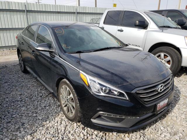 HYUNDAI SONATA SPO 2016 with VIN 5NPE34AF7GH329444 - Photo from auction