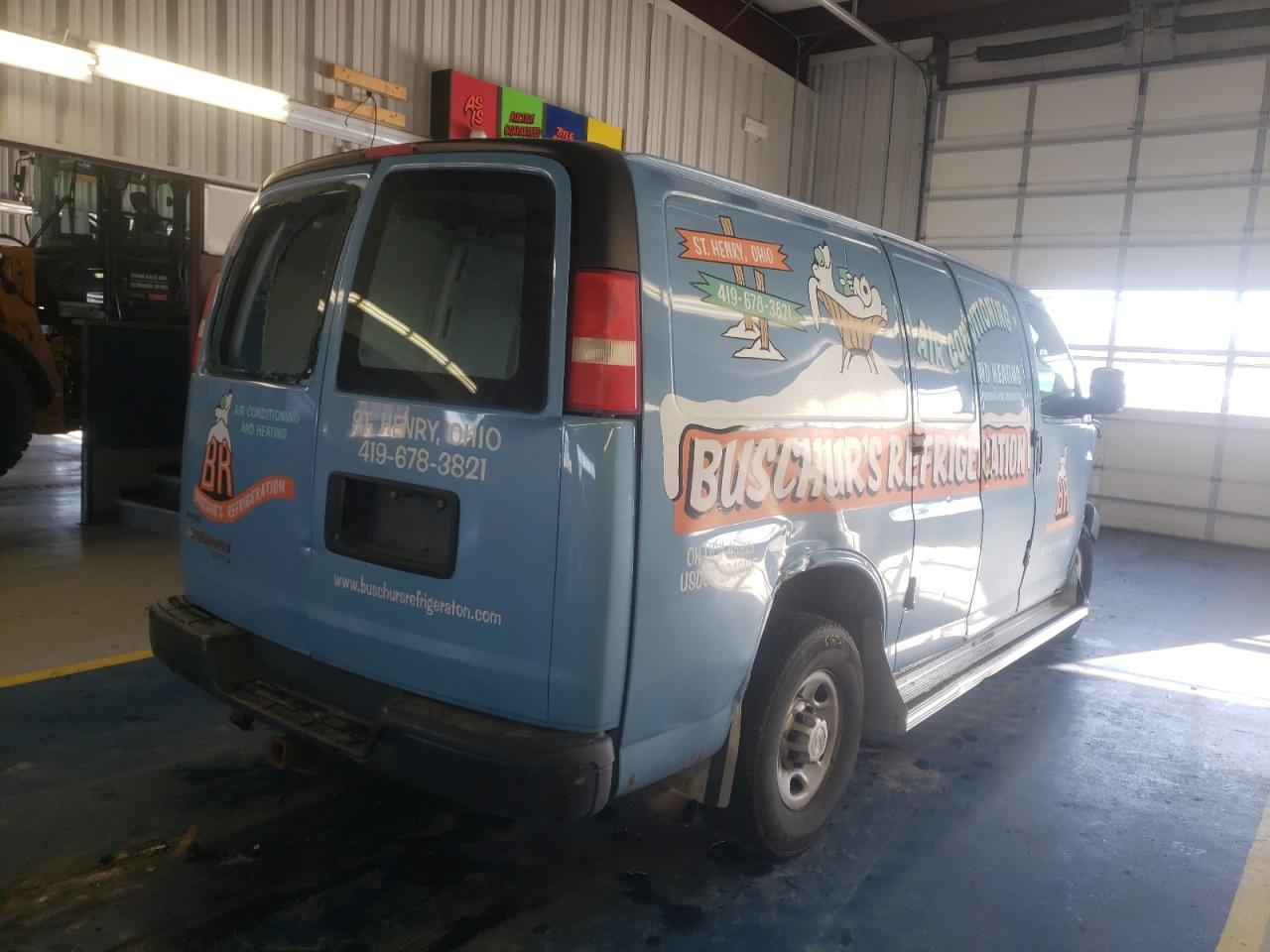 Photo 4 from auction – 2011 CHEVROLET EXPRESS G2 with VIN 1GCWGFFA6B1153178