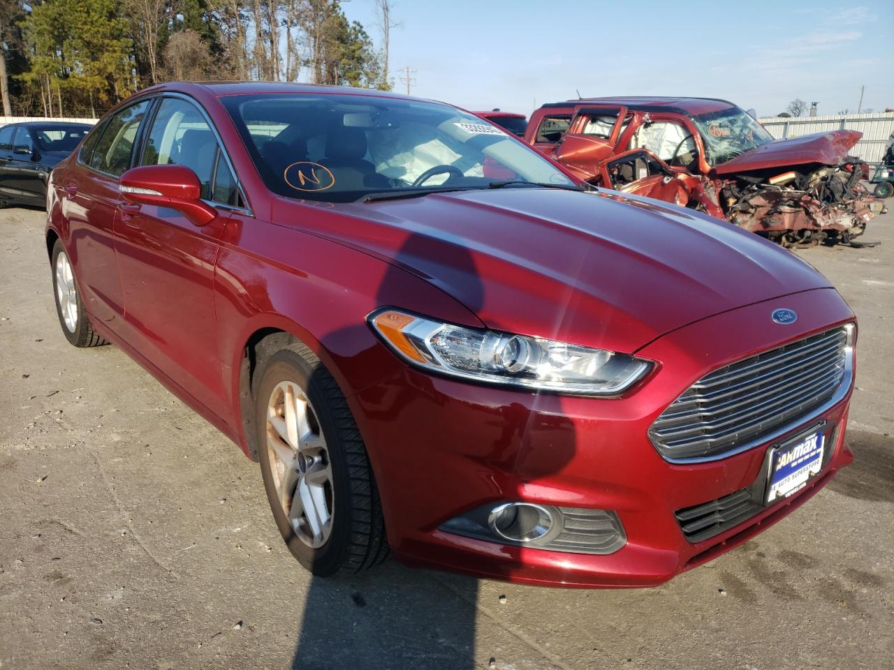 FORD FUSION SE 2015 with VIN 3FA6P0HD9FR210401 - Photo from auction