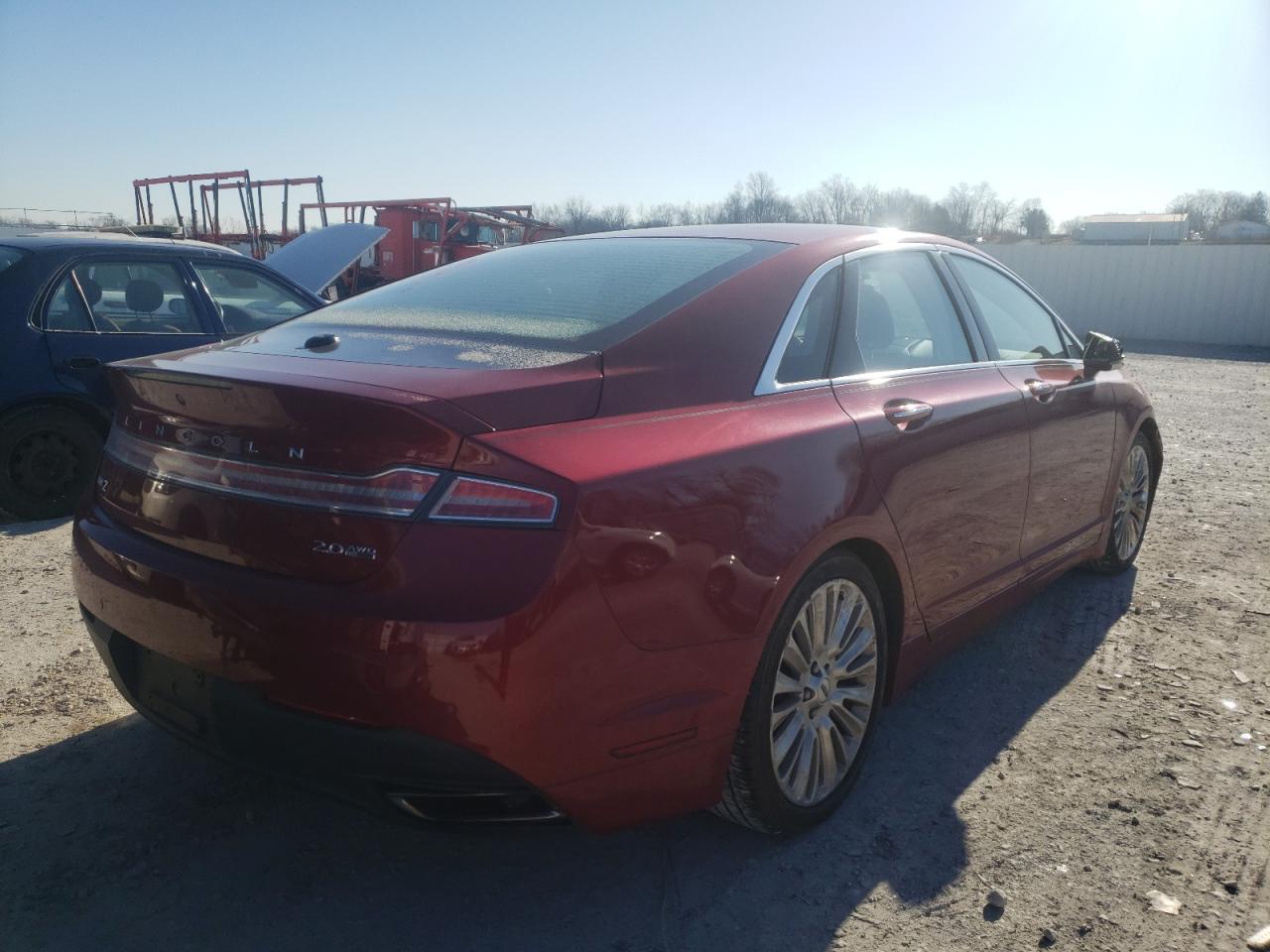 Photo 4 from auction – 2014 LINCOLN MKZ with VIN 3LN6L2J90ER831494