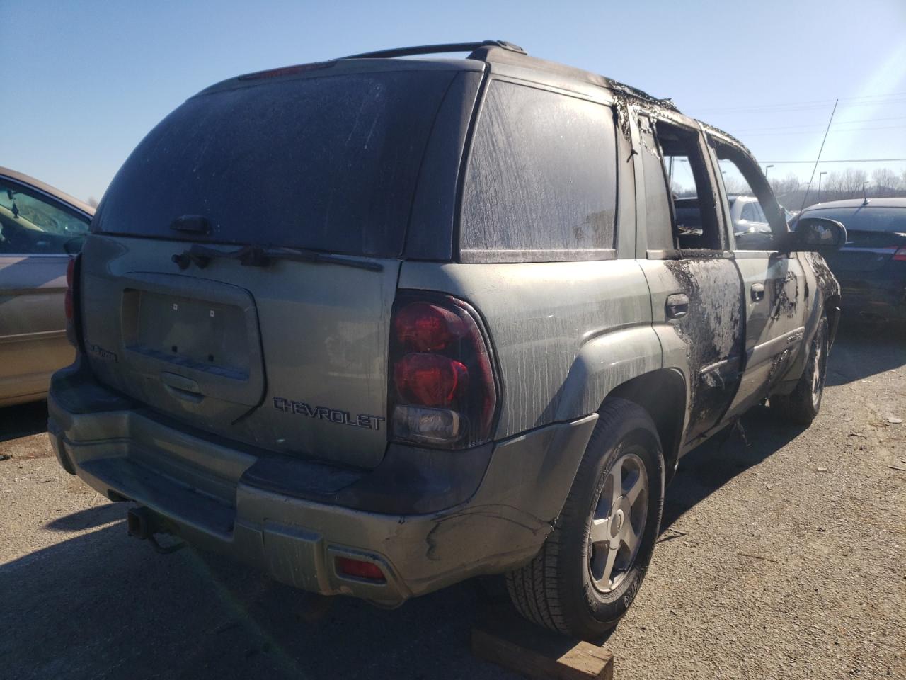 Photo 4 from auction – 2004 CHEVROLET TRAILBLAZE with VIN 1GNDT13S542186826