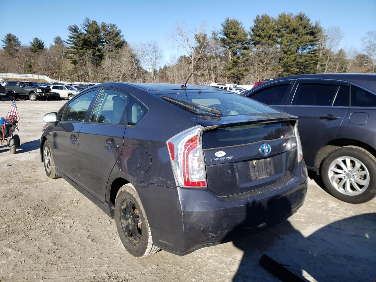Photo 3 from auction – 2012 TOYOTA PRIUS with VIN JTDKN3DU6C1539360
